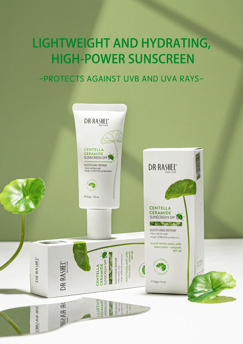 DR. RASHEL Centella Ceramide Sunscreen  SPF50