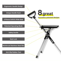 2-in-1 Cane with Seat ©
