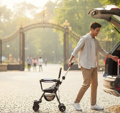4-in-1 Baby Folding Tricycle Stroller © Ⓢ