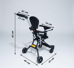 4-in-1 Baby Folding Tricycle Stroller © Ⓢ