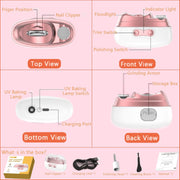 4-in-1 Electric Nail Clipper