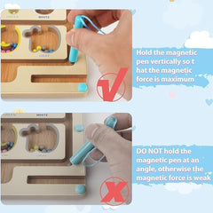 Magnetic Bead Maze Board
