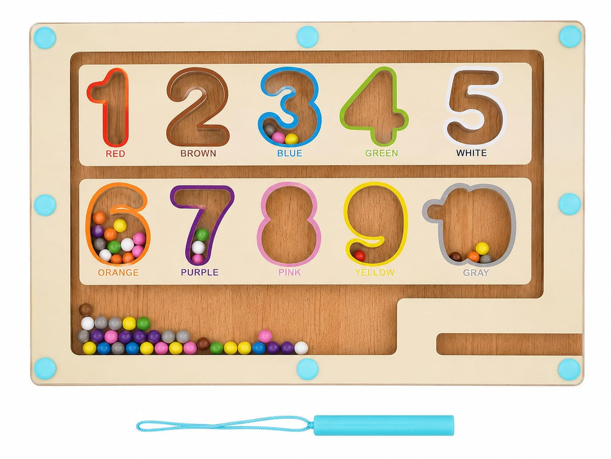 Magnetic Bead Maze Board