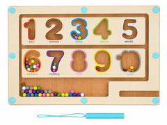 Magnetic Bead Maze Board
