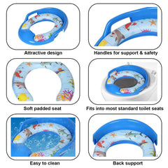 Cushioned Baby Toilet Seat