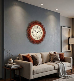 Sunburst Classic Wall Clock