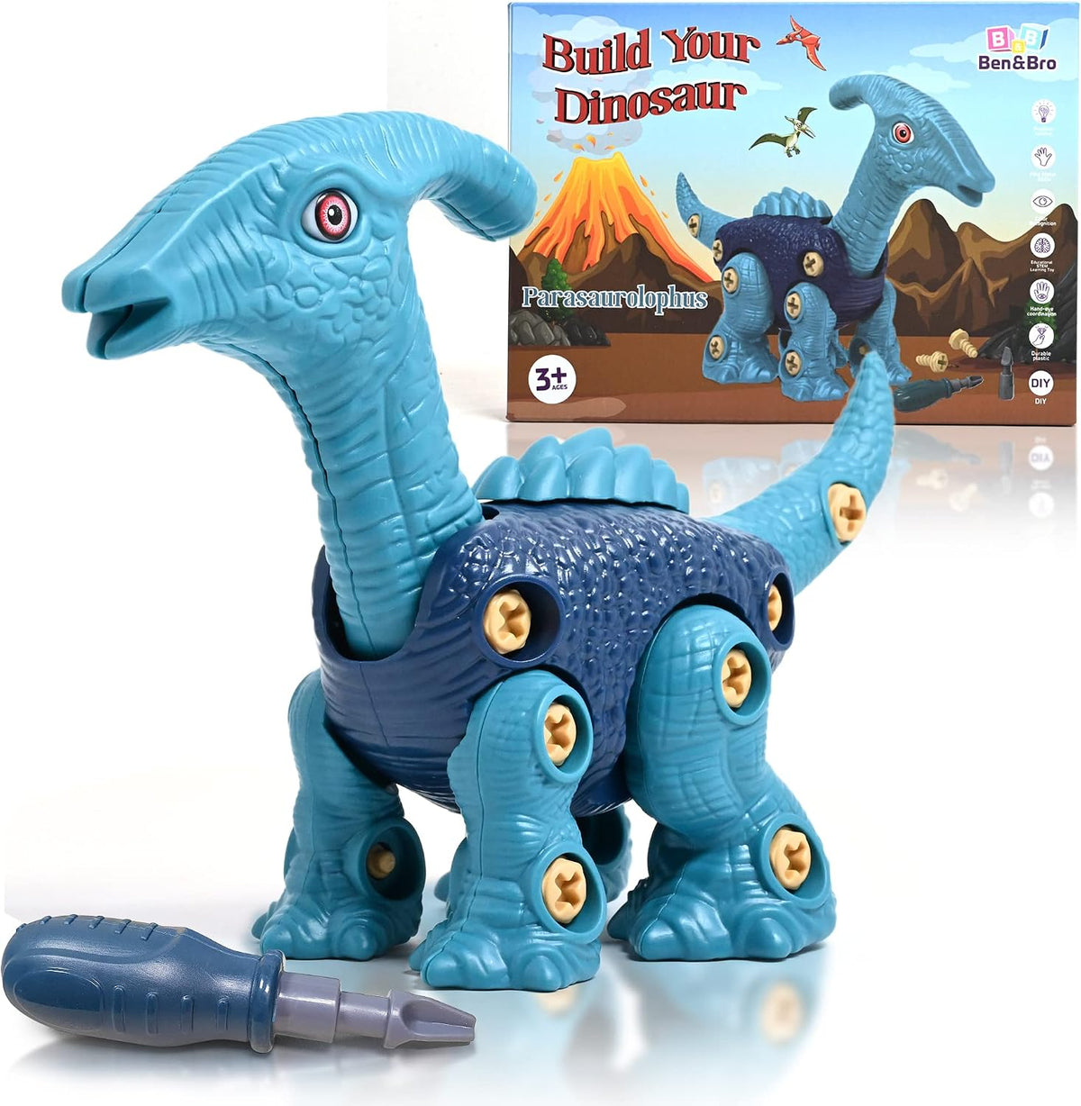 DIY Take-Apart Dinosaur Toy