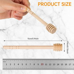 Bamboo Honey Spoon Set
