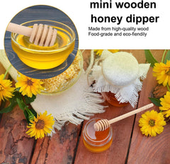 Bamboo Honey Spoon Set