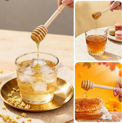 Bamboo Honey Spoon Set