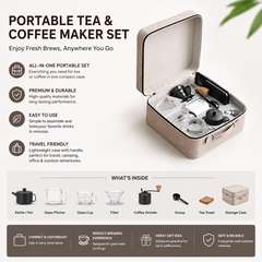 Portable Coffee Brewing Travel Kit ©