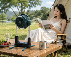 Portable Solar Camping Fan