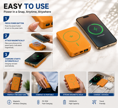 Magnetic Wireless Power Bank