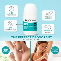 Babaria Cero Roll-On Deodorant