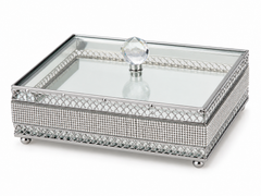 Crystal Vanity Jewelry Box