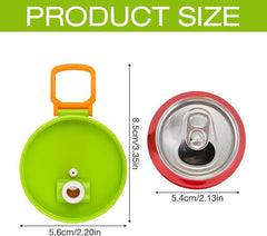 Silicone Cane Cap with Straw