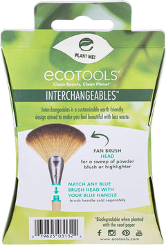 EcoTools Woman Fan Brush Head ©