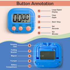 Digital Electronic Kitchen Timer