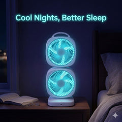 Dual Head Desk Fan