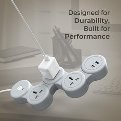 Flexible Articulated Power Strip