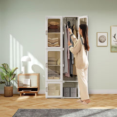 Foldable Modular Portable Wardrobe Ⓢ