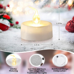 Gold LED Tea Lights