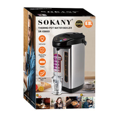 SOKANY - Thermo Pot Water Boiler ©️