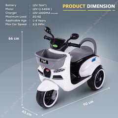 Kids Electric Ride-On Scooter