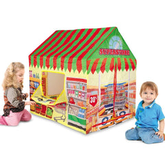 Kids Market Play Tent