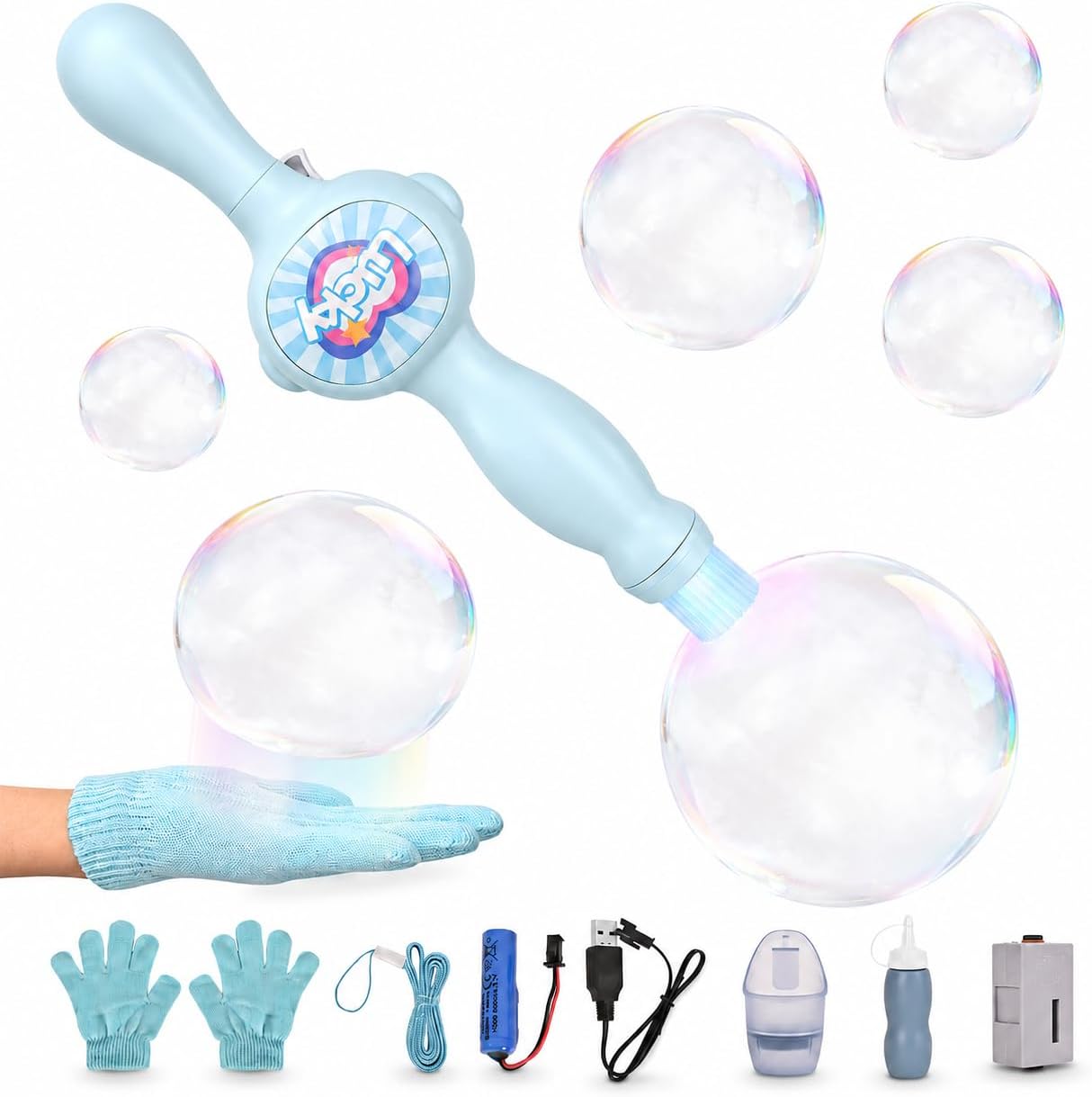 Magic Smoke Bubble Wand