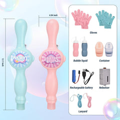 Magic Smoke Bubble Wand