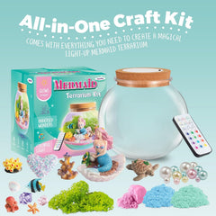 Mermaid Light-Up Terrarium Kit