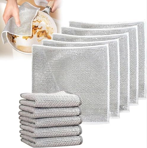 Metallic Mesh Dish Cloth