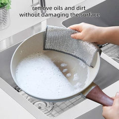 Metallic Mesh Dish Cloth