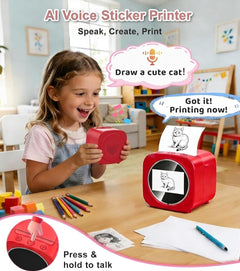 Mini Portable AI Printer ©