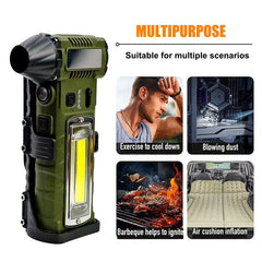 Multifunctional Jet Fan Light
