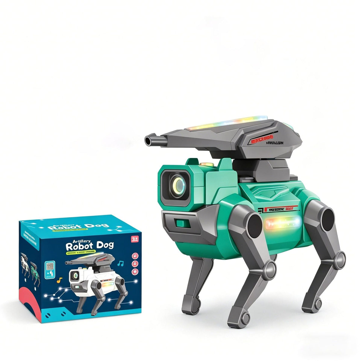 Interactive Artillery Robot Dog