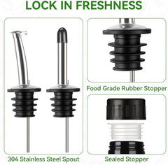 Oil Vinegar Dispenser Set
