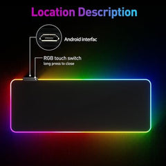 RGB Gaming Mouse Pad
