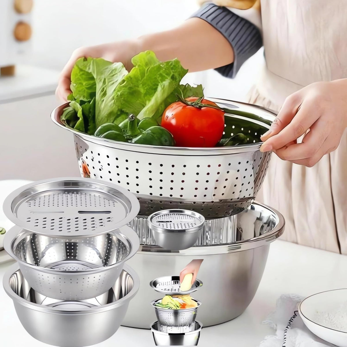 Stainless Steel Prep Set