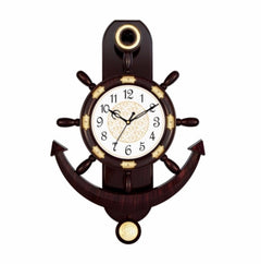 Solace Vintage Anchor Pendulum Wall Clock