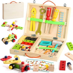 Wooden Simulation Toolbox Toy