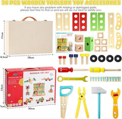 Wooden Simulation Toolbox Toy