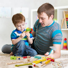 Wooden Simulation Toolbox Toy