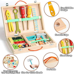 Wooden Simulation Toolbox Toy