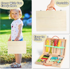 Wooden Simulation Toolbox Toy