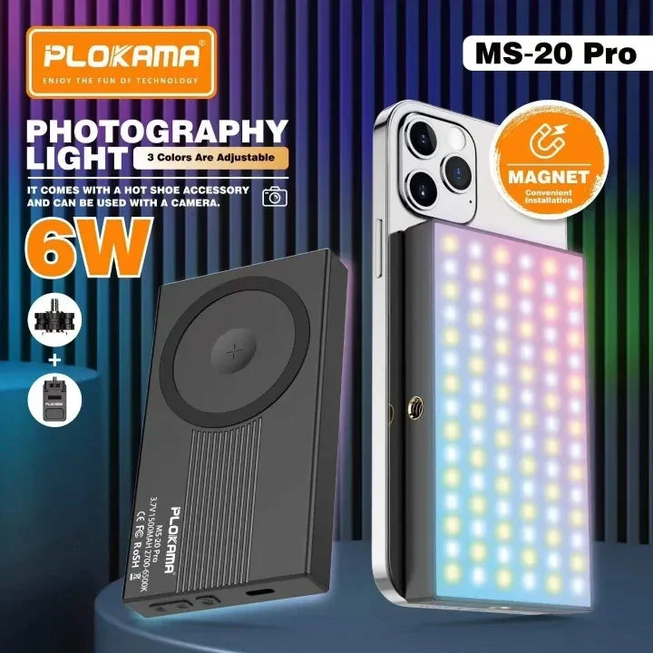 Plokama Magnetic Fill Light