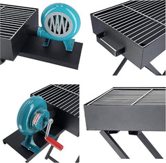 Barbeque Grill with Blower Fan © Ⓢ
