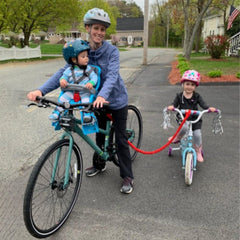 Bicycle Elastic Traction Rope Parent-Child Pull Traction Rope Children's Mountain Bike Bicycle Elastic Tow Rope