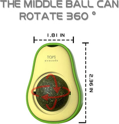 Catnip Lick Ball Toy